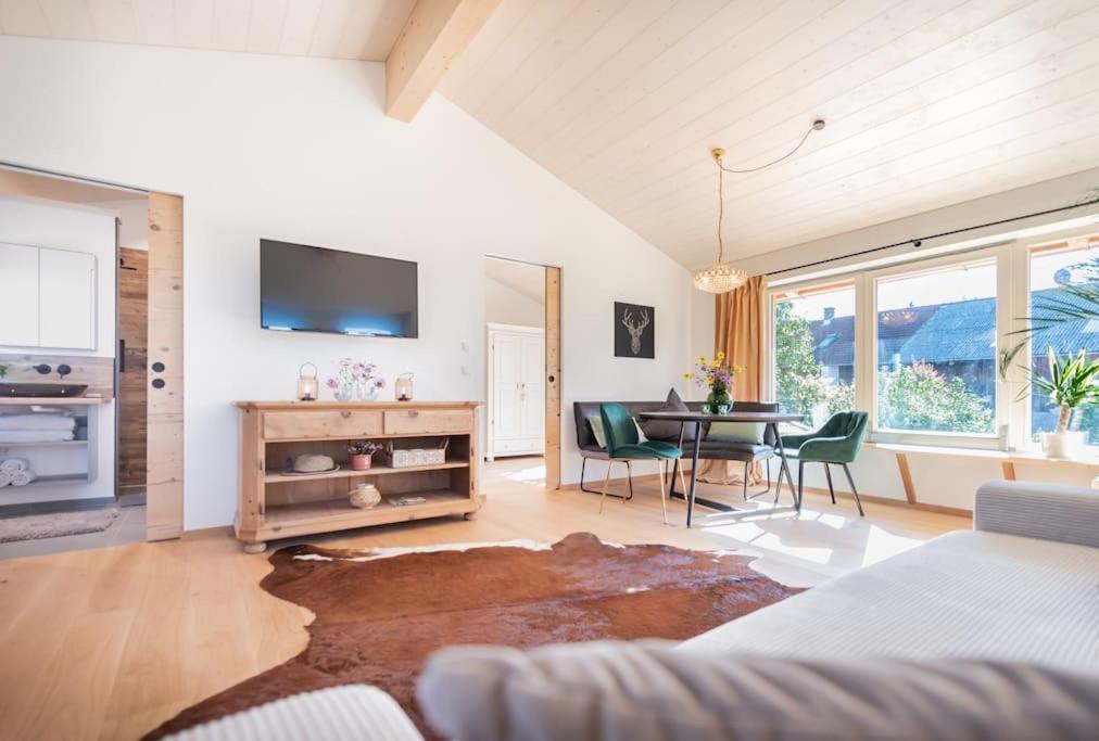 Exklusives Design-Apartment & Sauna Warngau Eksteriør billede