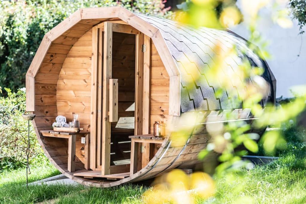 Exklusives Design-Apartment & Sauna Warngau Eksteriør billede